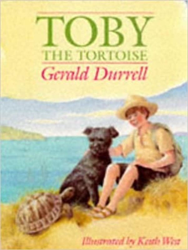 Book cover for "Toby the Tortoise" by Gerald Durrell