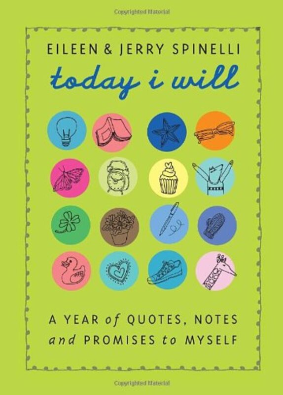 Book cover for "Today I Will" by Jerry Spinelli