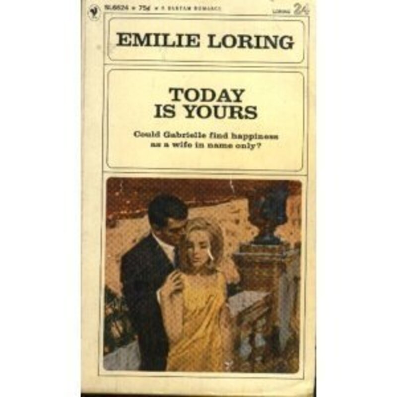 Book cover for "Today is Yours" by Emilie Loring