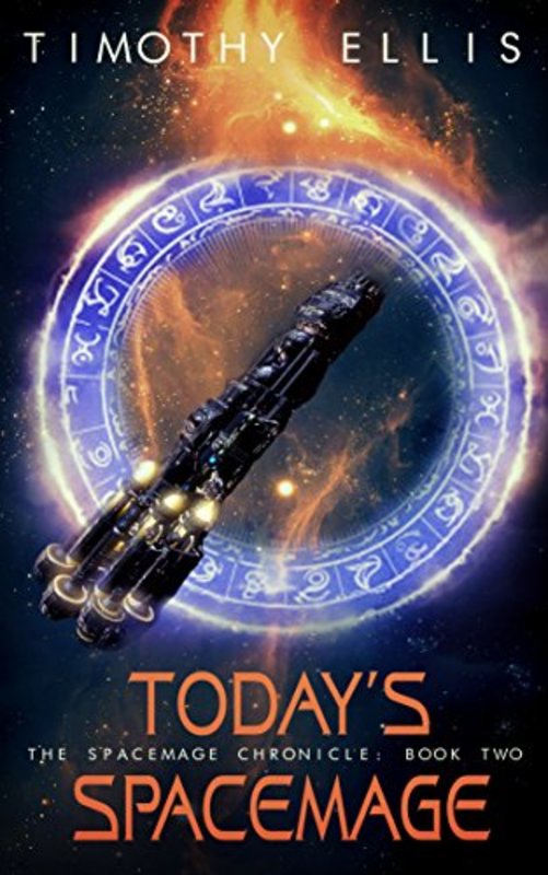 Book cover for "Today's Spacemage" by Timothy Ellis