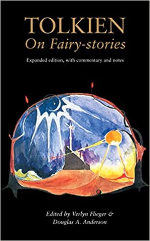 Book cover for "Tolkien on Fairy-Stories" by J. R. R. Tolkien