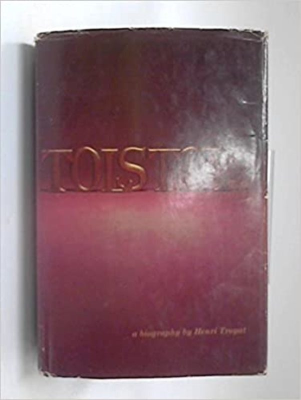 Book cover for "Tolstoy" by Henri Troyat