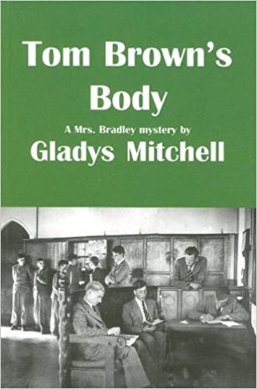Book cover for "Tom Brown's Body" by Gladys Mitchell