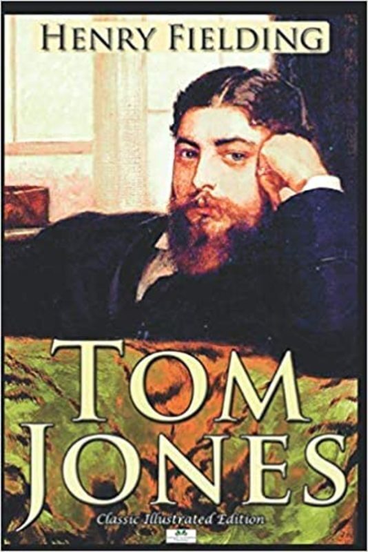 Book cover for "Tom Jones" by Henry Fielding