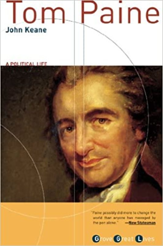 Book cover for "Tom Paine" by John Keane