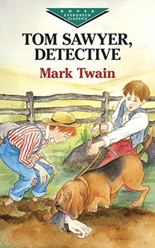 Tom Sawyer and Huck Finn book cover