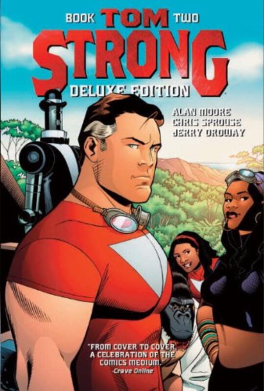 Book cover for "Tom Strong Vol. 2" by Alan Moore