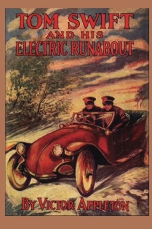 Book cover for "Tom Swift and His Electric Runabout / The Speediest Car on the Road" by Victor Appleton