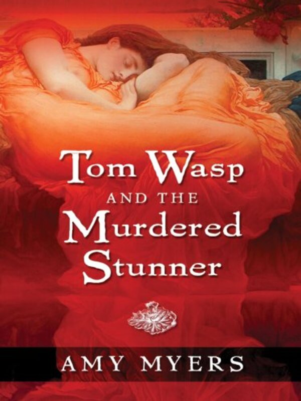 Book cover for "Tom Wasp and the Murdered Stunner" by Amy Myers