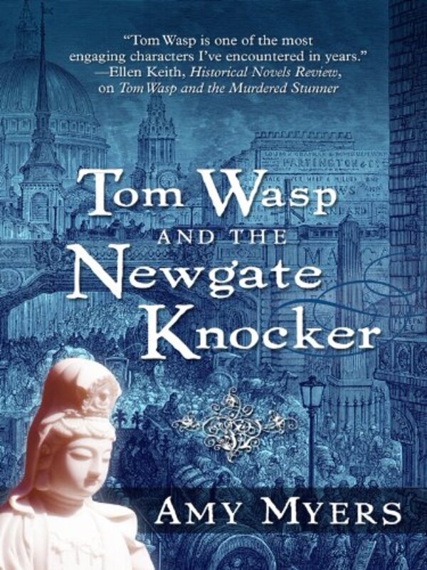 Book cover for "Tom Wasp and the Newgate Knocker" by Amy Myers