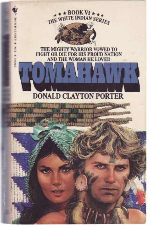 Book cover for "Tomahawk" by Donald Clayton Porter