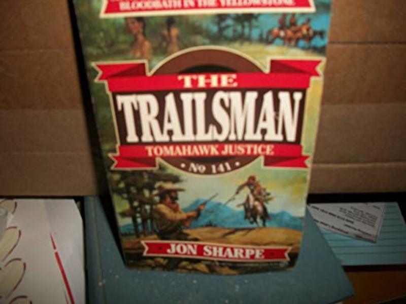 Book cover for "Tomahawk Justice" by Jon Sharpe