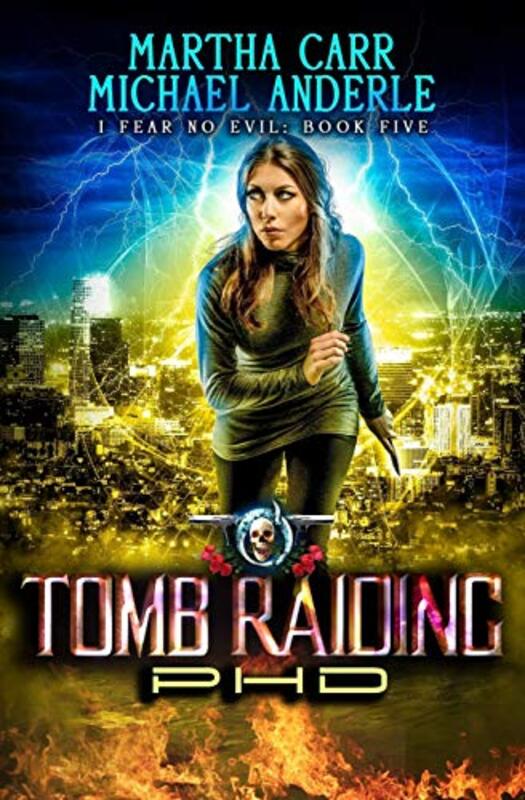 Book cover for "Tomb Raiding PHD" by Martha Carr