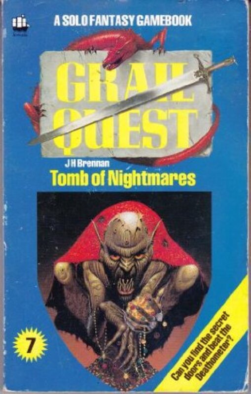 Book cover for "Tomb of Nightmares" by JH Brennan