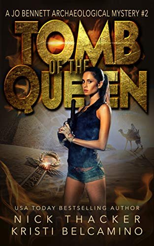 Book cover for "Tomb of the Queen" by Kristi Belcamino