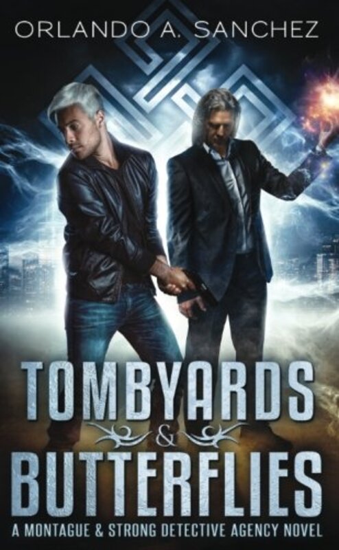 Book cover for "Tombyards and Butterflies" by Orlando A Sanchez