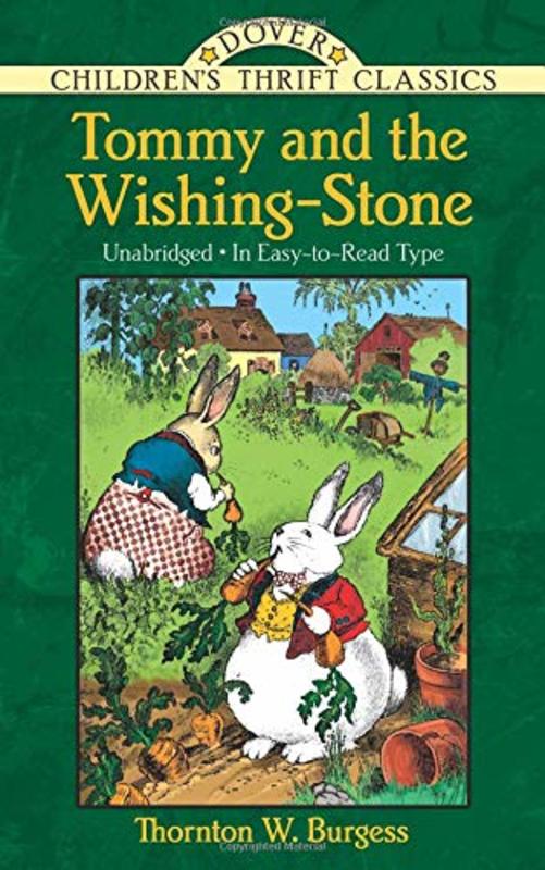 Book cover for "Tommy and the Wishing Stone" by Thornton W Burgess