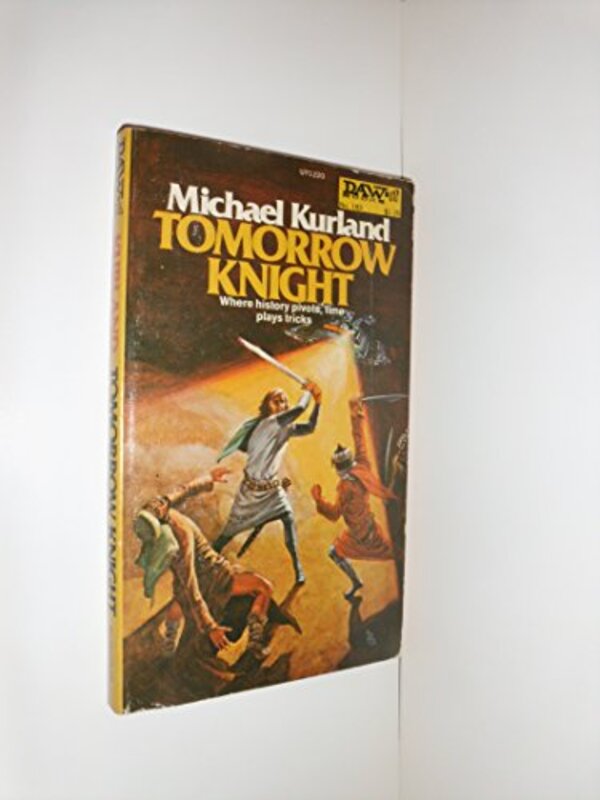 Book cover for "Tomorrow Knight" by Michael Kurland