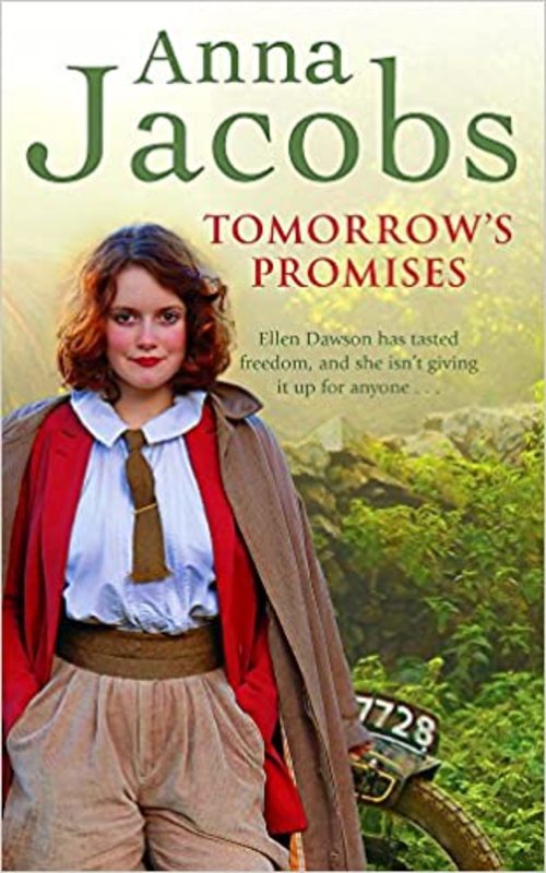 Book cover for "Tomorrow's Promises" by Anna Jacobs