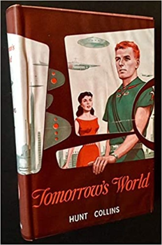 Book cover for "Tomorrow's World" by Ed McBain
