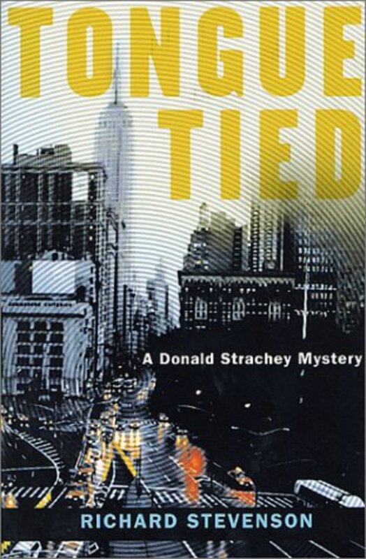 Book cover for "Tongue Tied" by Richard Stevenson