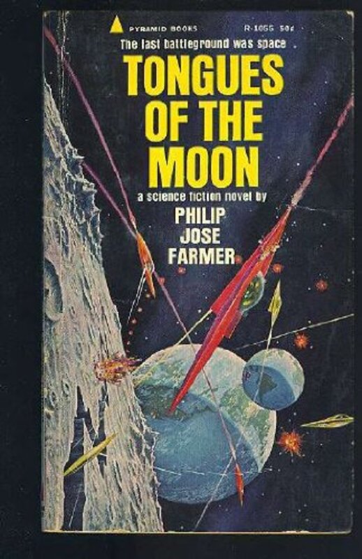 Book cover for "Tongues of the Moon" by Philip Jose Farmer