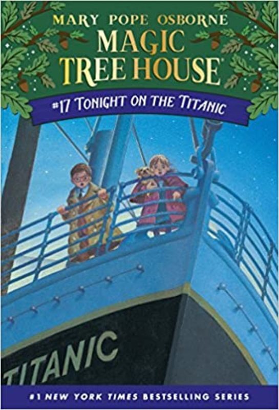 Book cover for "Tonight on the Titanic" by Mary Pope Osborne