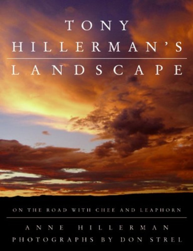Book cover for "Tony Hillerman's Landscape" by Anne Hillerman