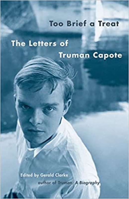 Book cover for "Too Brief a Treat" by Truman Capote
