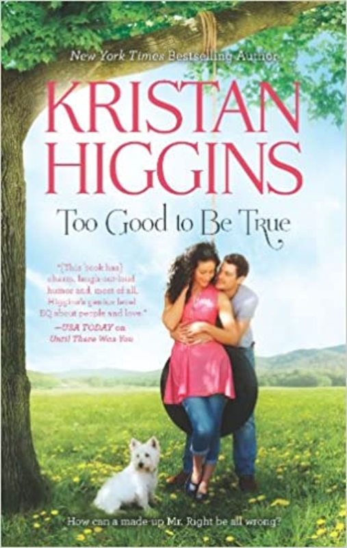 Book cover for "Too Good to Be True" by Kristan Higgins