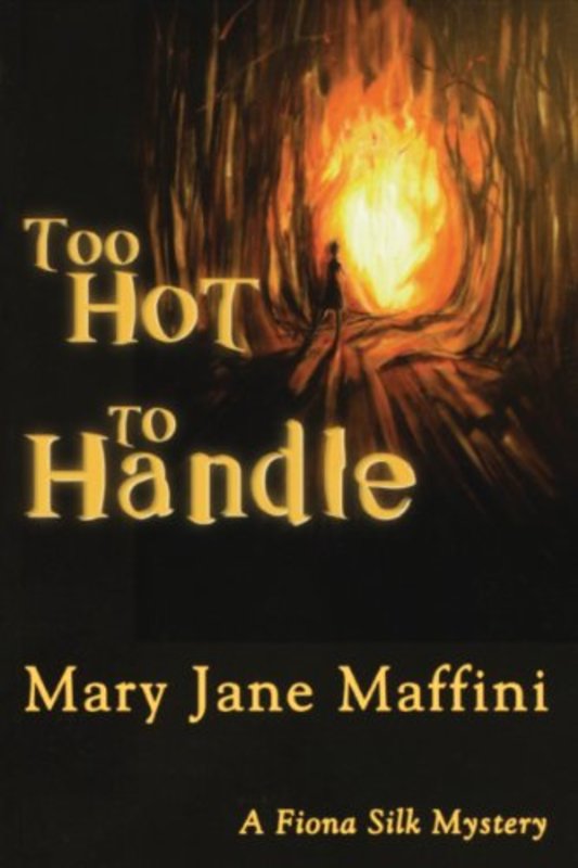 Book cover for "Too Hot to Handle" by Victoria Abbott
