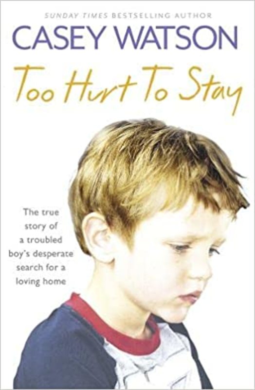 Book cover for "Too Hurt to Stay" by Casey Watson