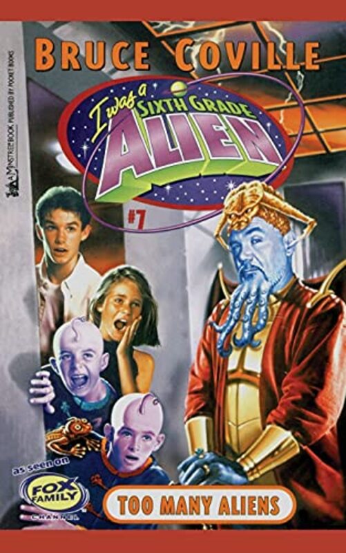 Book cover for "Too Many Aliens" by Bruce Coville