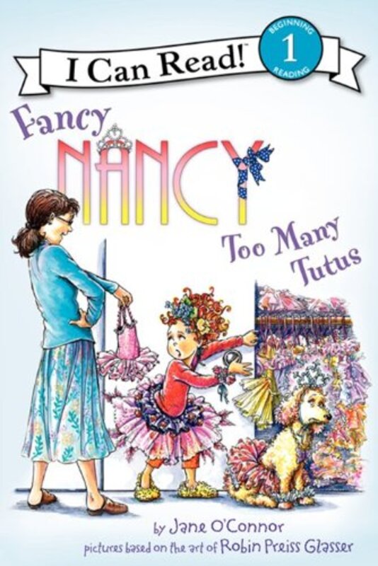 Book cover for "Too Many Tutus" by Jane O’Connor