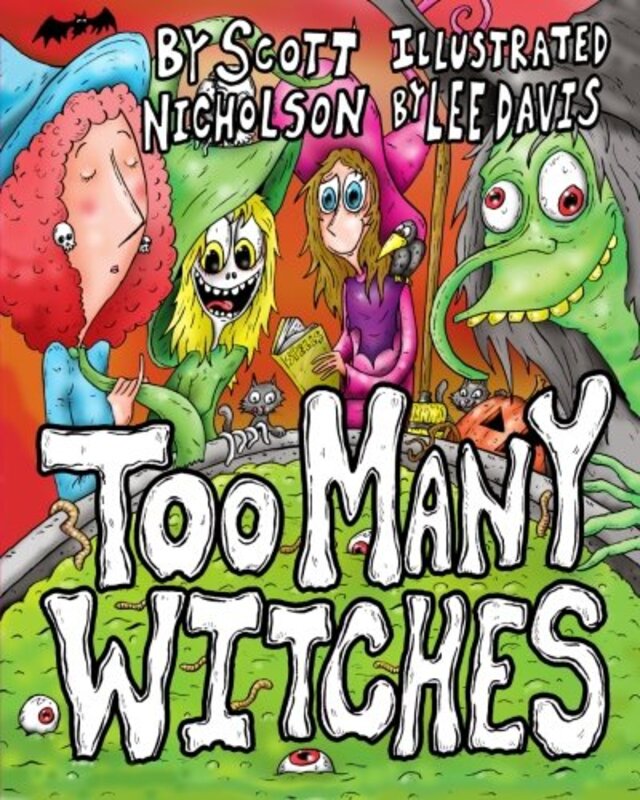 Book cover for "Too Many Witches" by Scott Nicholson