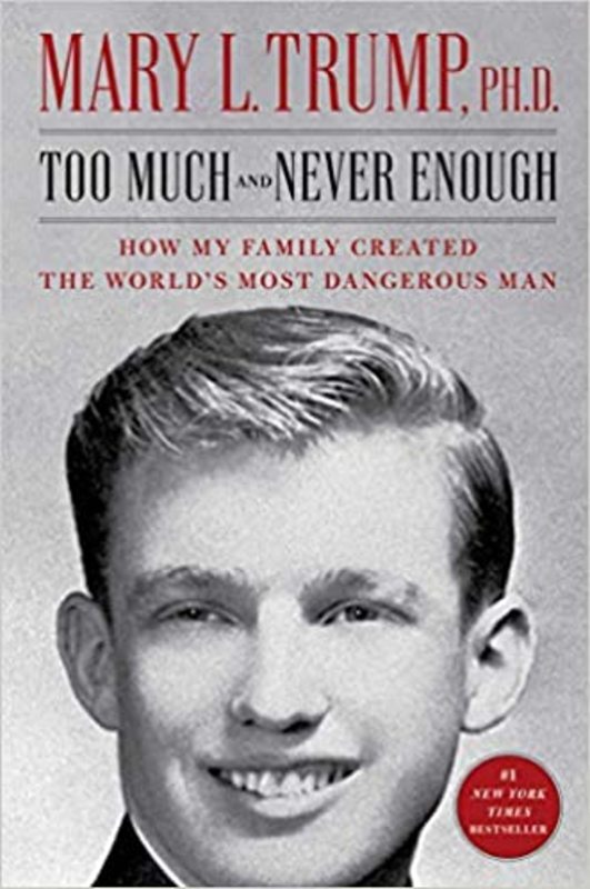 Book cover for "Too Much and Never Enough" by Mary L. Trump Ph.D.