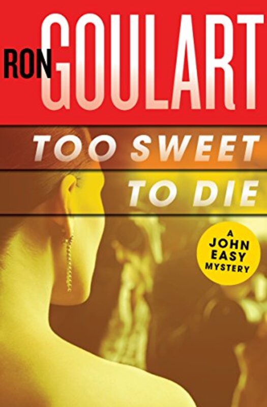 Book cover for "Too Sweet to Die" by Ron Goulart