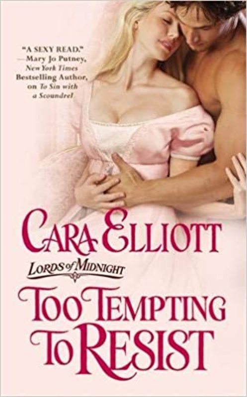 Book cover for "Too Tempting to Resist" by Andrea Penrose