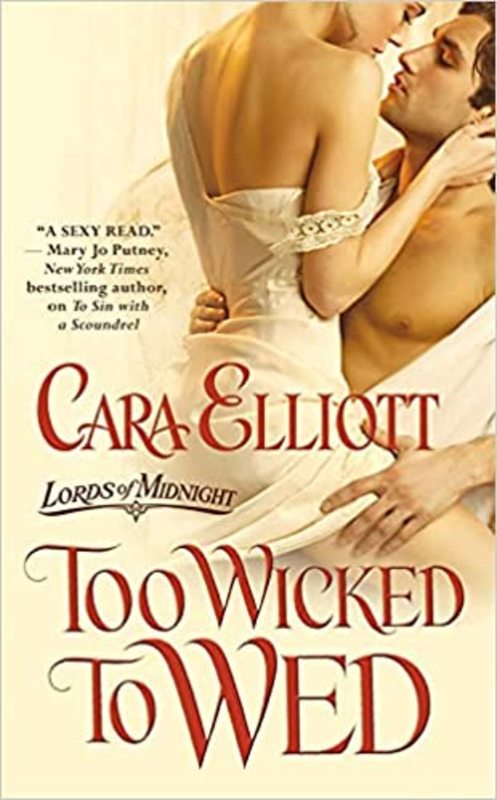 Book cover for "Too Wicked to Wed" by Andrea Penrose