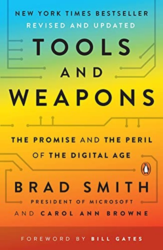 Book cover for "Tools and Weapons" by Brad Smith