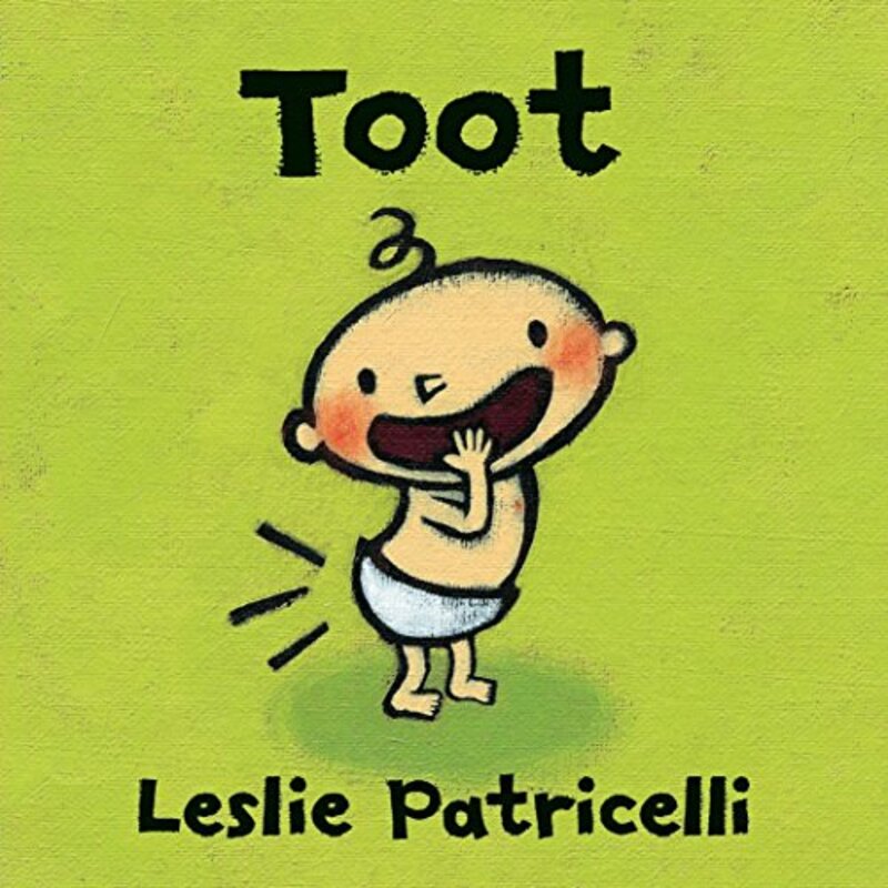 Book cover for "Toot" by Leslie Patricelli