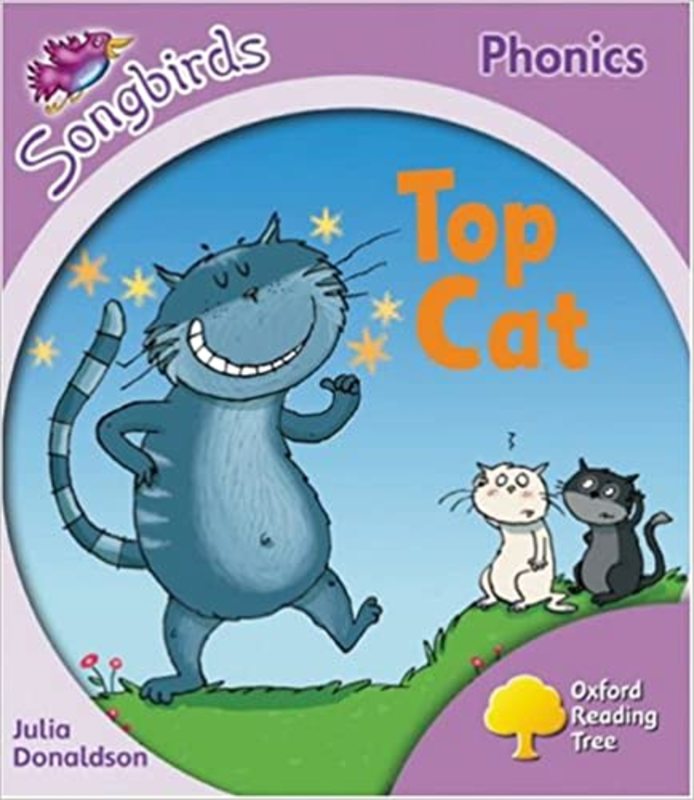 Book cover for "Top Cat" by Julia Donaldson