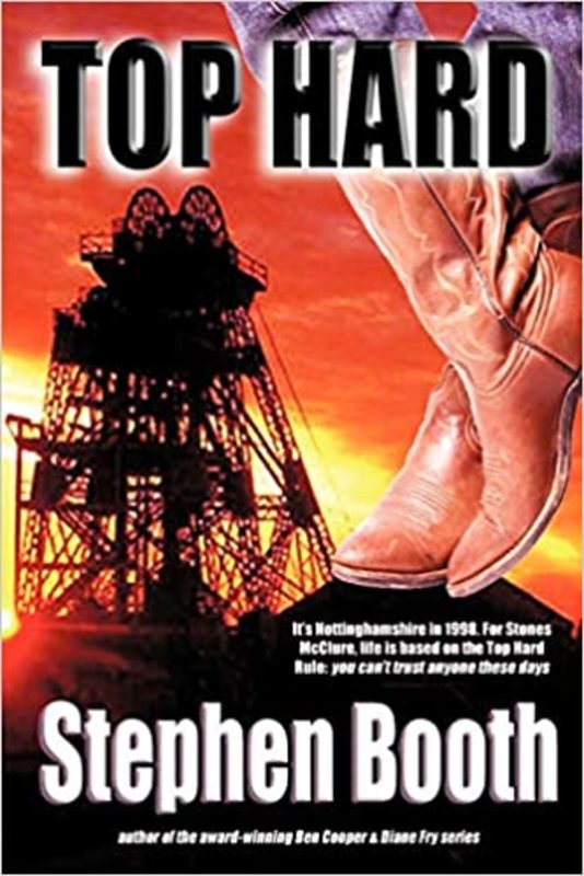 Book cover for "Top Hard" by Stephen Booth