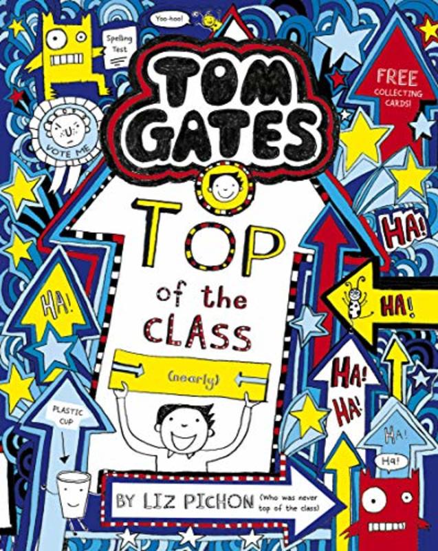 Book cover for "Top of the Class (Nearly)" by Liz Pichon