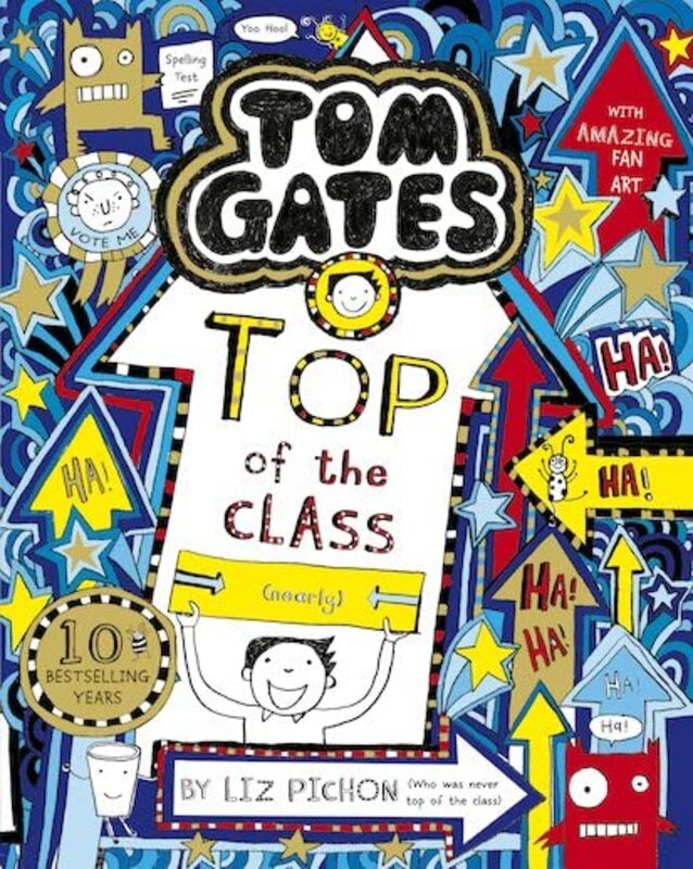 Book cover for "Top of the Class" by Liz Pichon