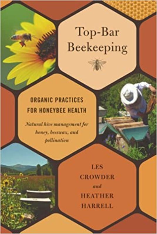 Book cover for "Top-Bar Beekeeping" by Les Crowder