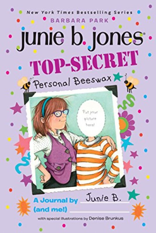 Book cover for "Top-Secret Personal Beeswax" by Barbara Park