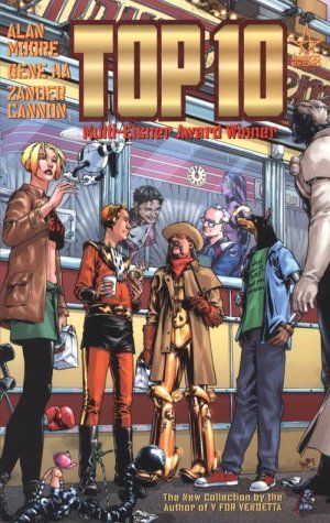 Book cover for "Top 10" by Alan Moore