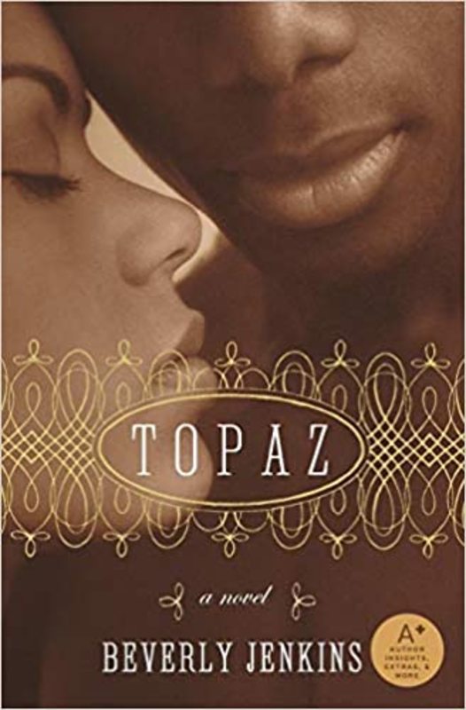 Book cover for "Topaz" by Beverly Jenkins