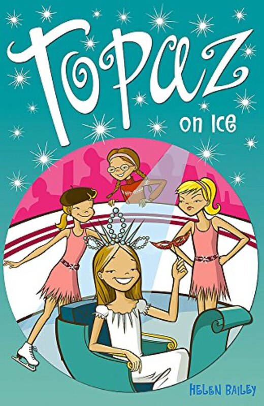 Book cover for "Topaz on Ice" by Helen Bailey